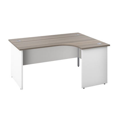 Aztec|Panel|Right Hand Radial Desk|1600x1200|Grey Oak-White