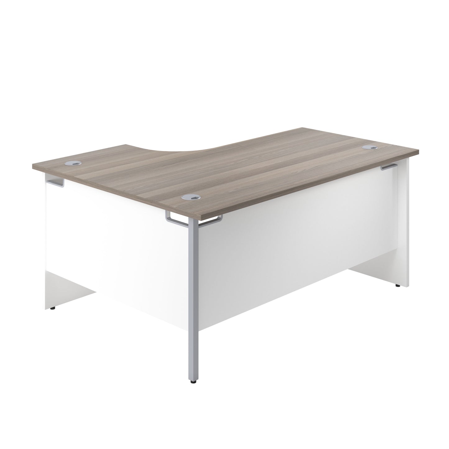 Panel Right Hand Radial Desk