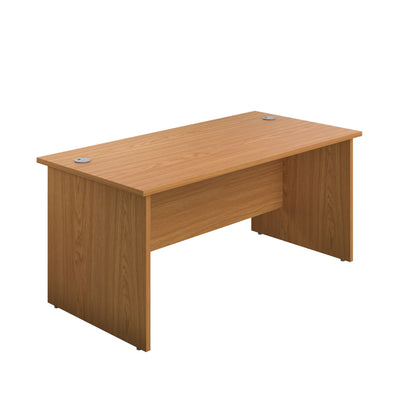 Aztec|Panel|Rectangular Desk|1600x800|Nova Oak