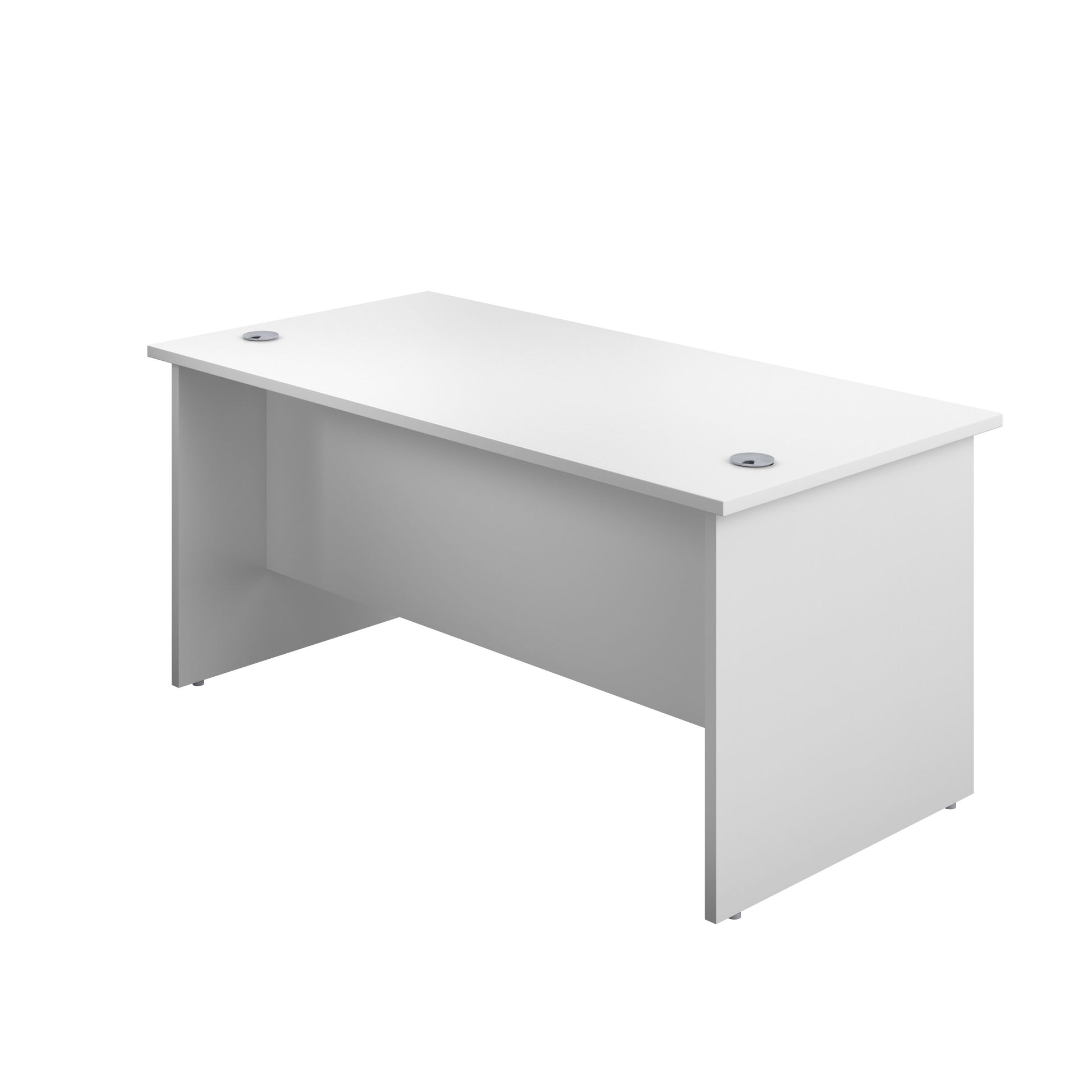Panel Rectangular Desk: 800mm Deep