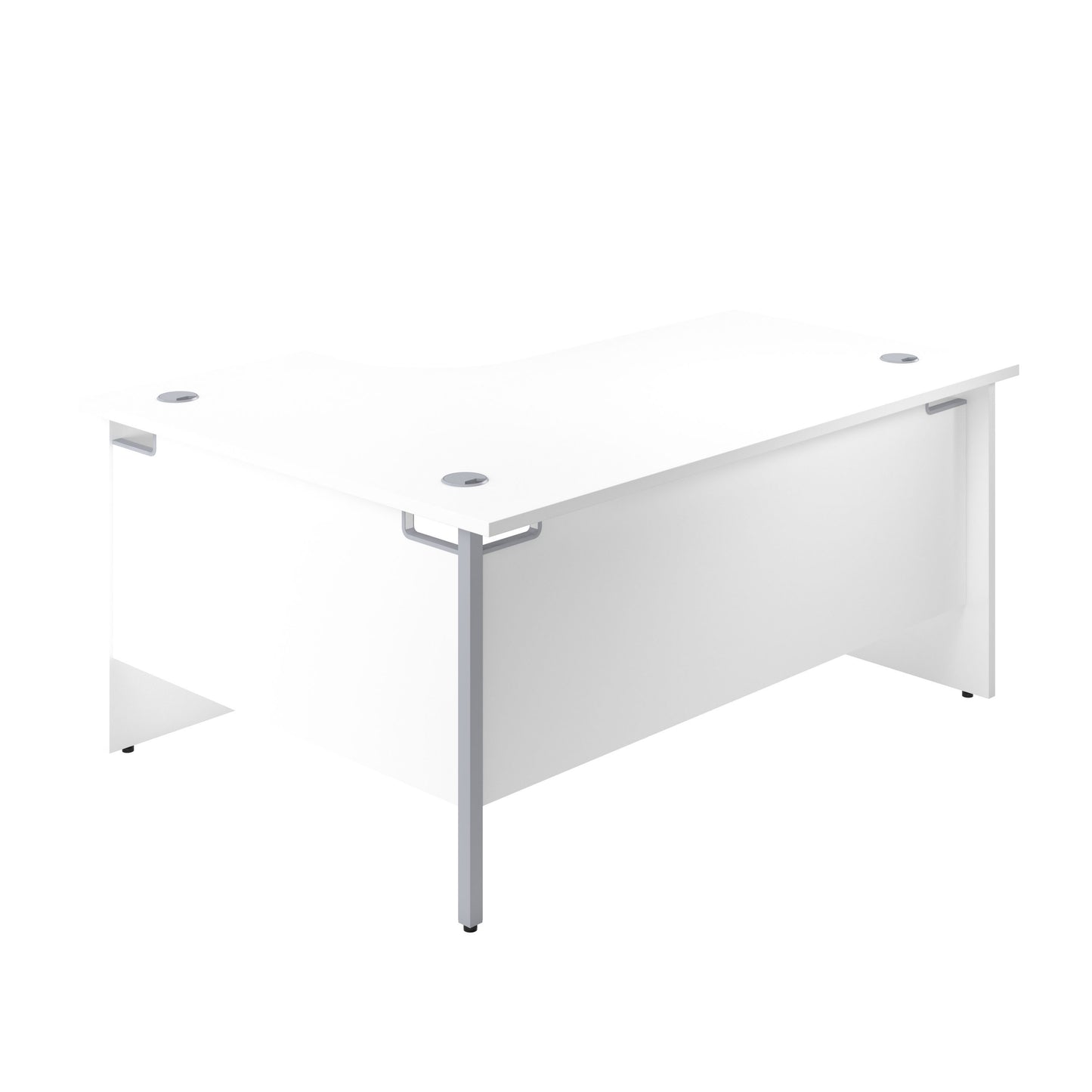 Panel Right Hand Radial Desk