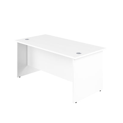 Panel Rectangular Desk: 600mm Deep