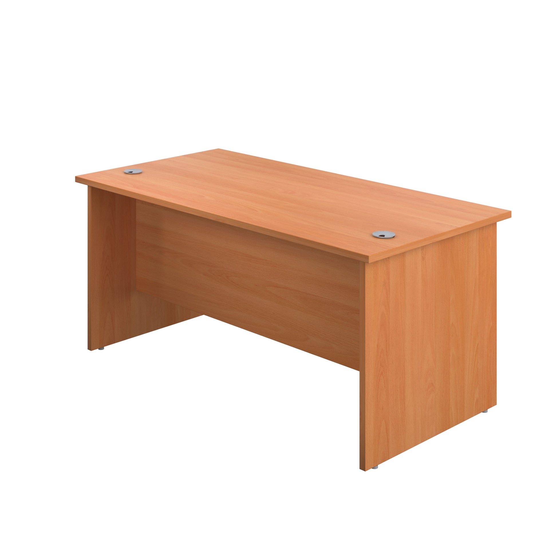 Panel Rectangular Desk: 800mm Deep