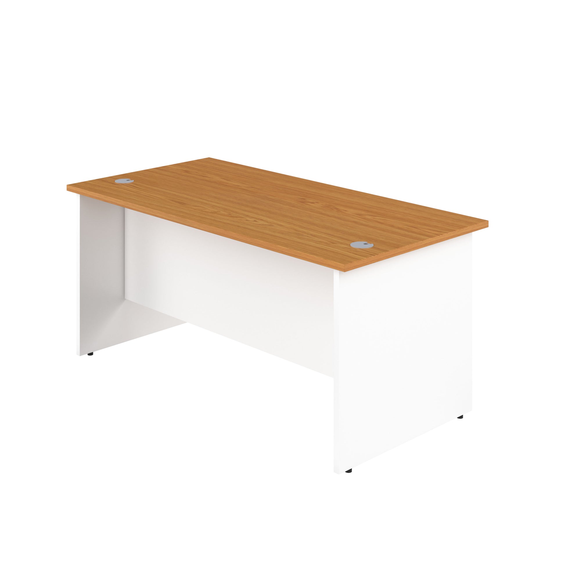 Panel Rectangular Desk: 800mm Deep