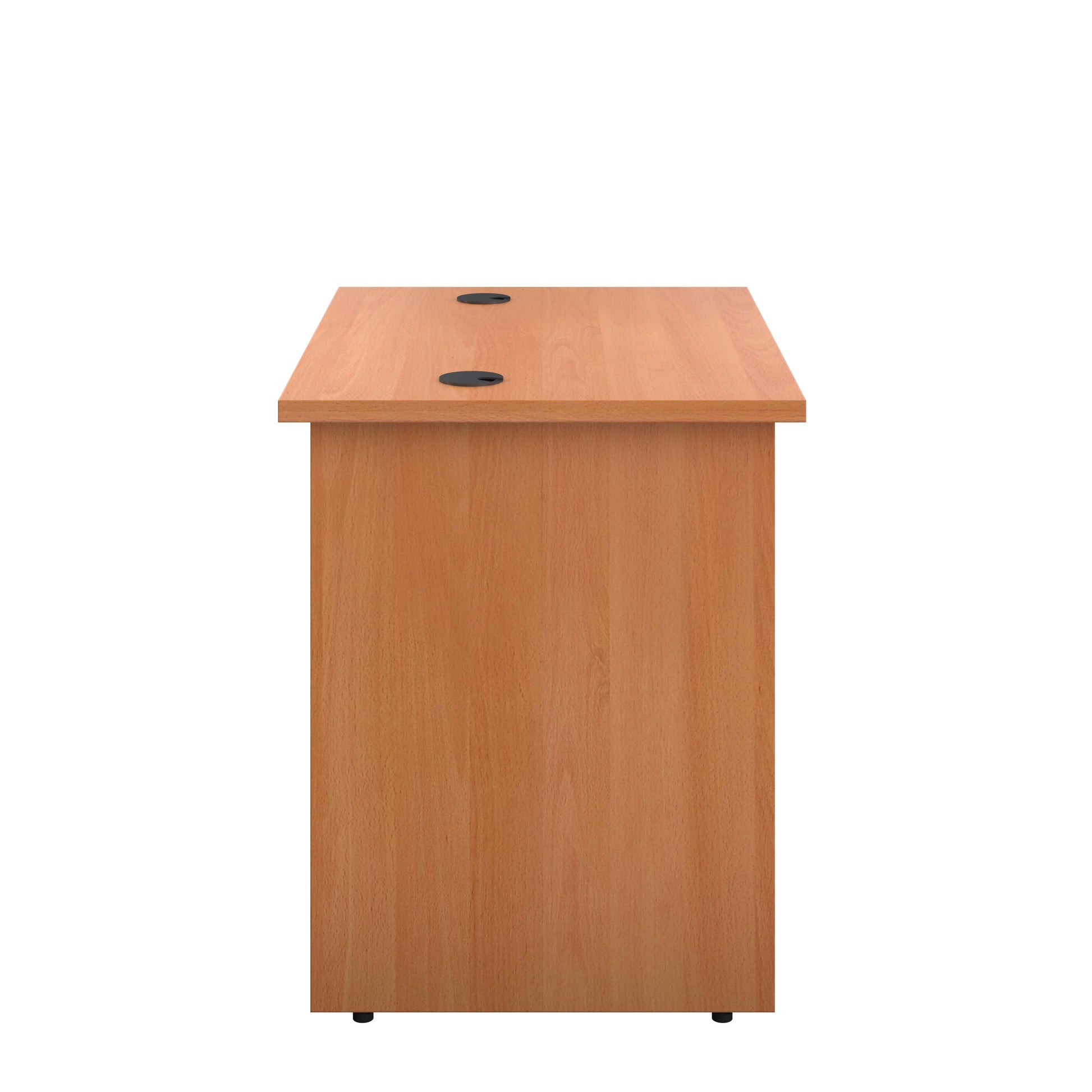 Panel Rectangular Desk: 600mm Deep