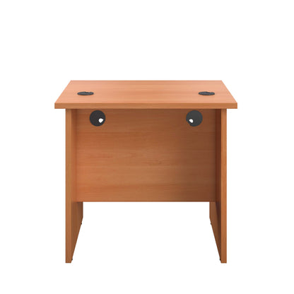 Panel Rectangular Desk: 600mm Deep