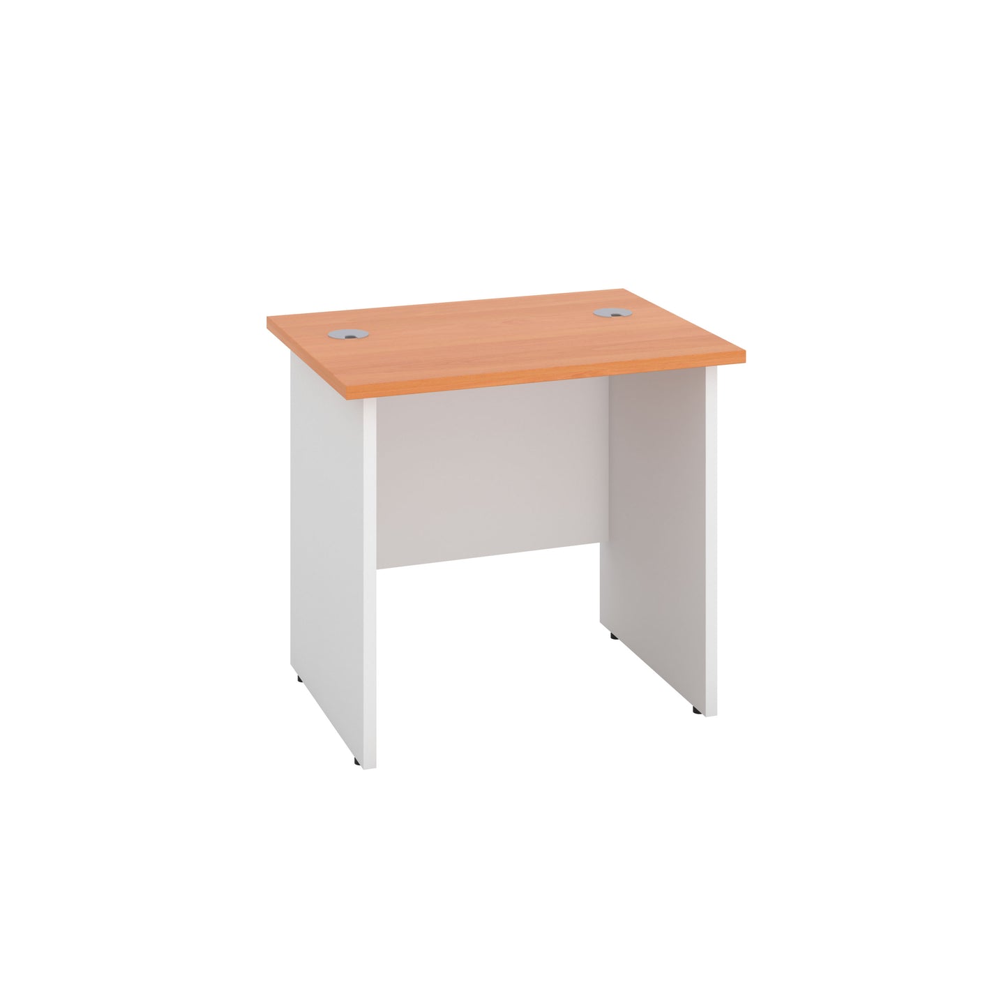 Aztec|Panel|Rectangular Desk|800x600|Beech-White