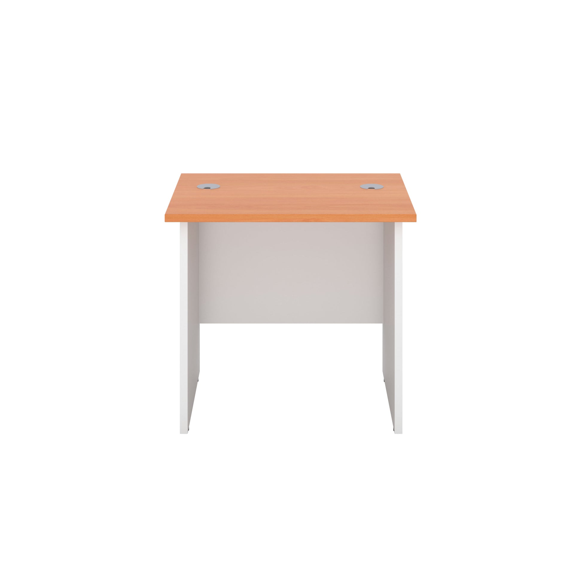 Panel Rectangular Desk: 600mm Deep