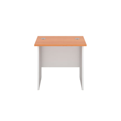 Panel Rectangular Desk: 600mm Deep