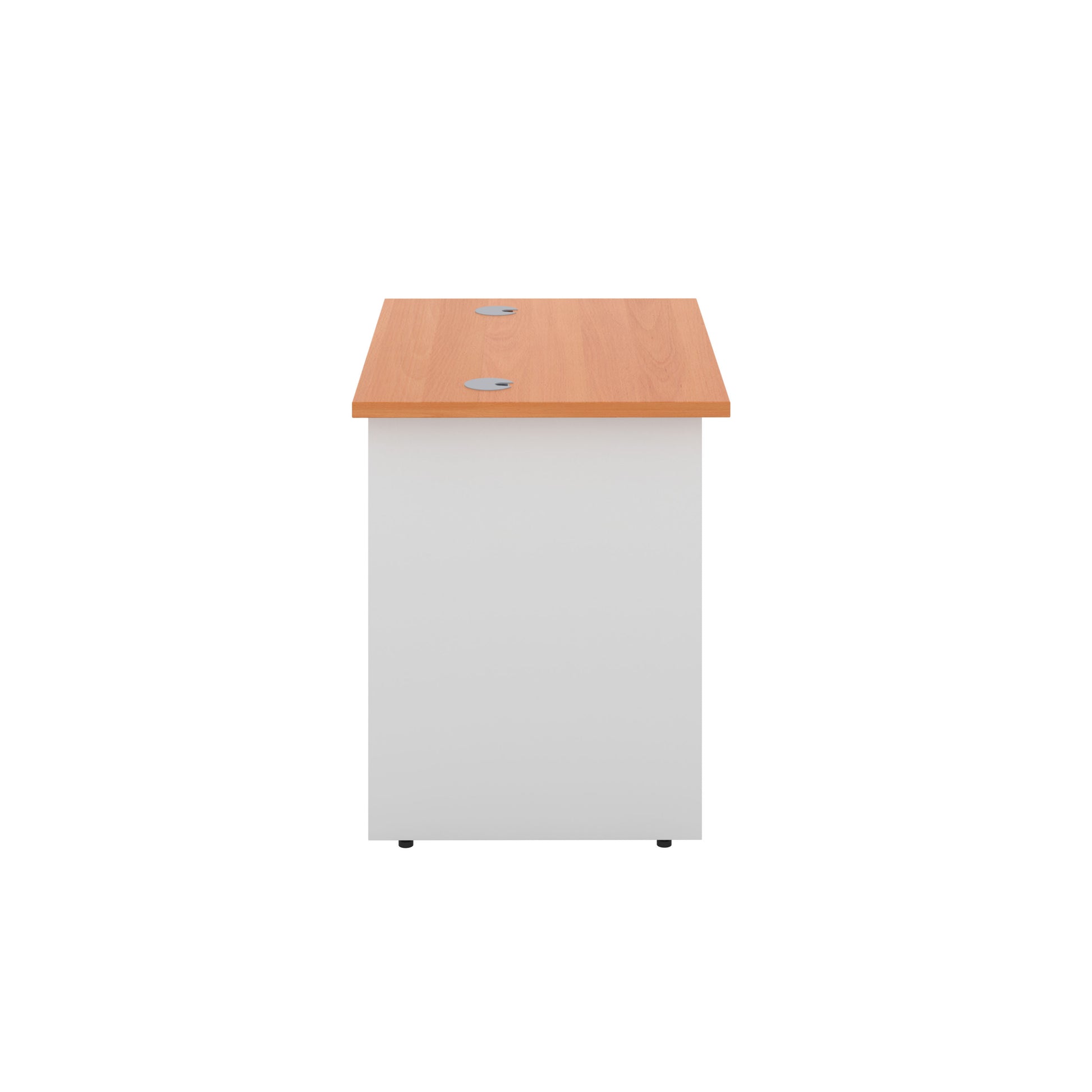 Panel Rectangular Desk: 600mm Deep
