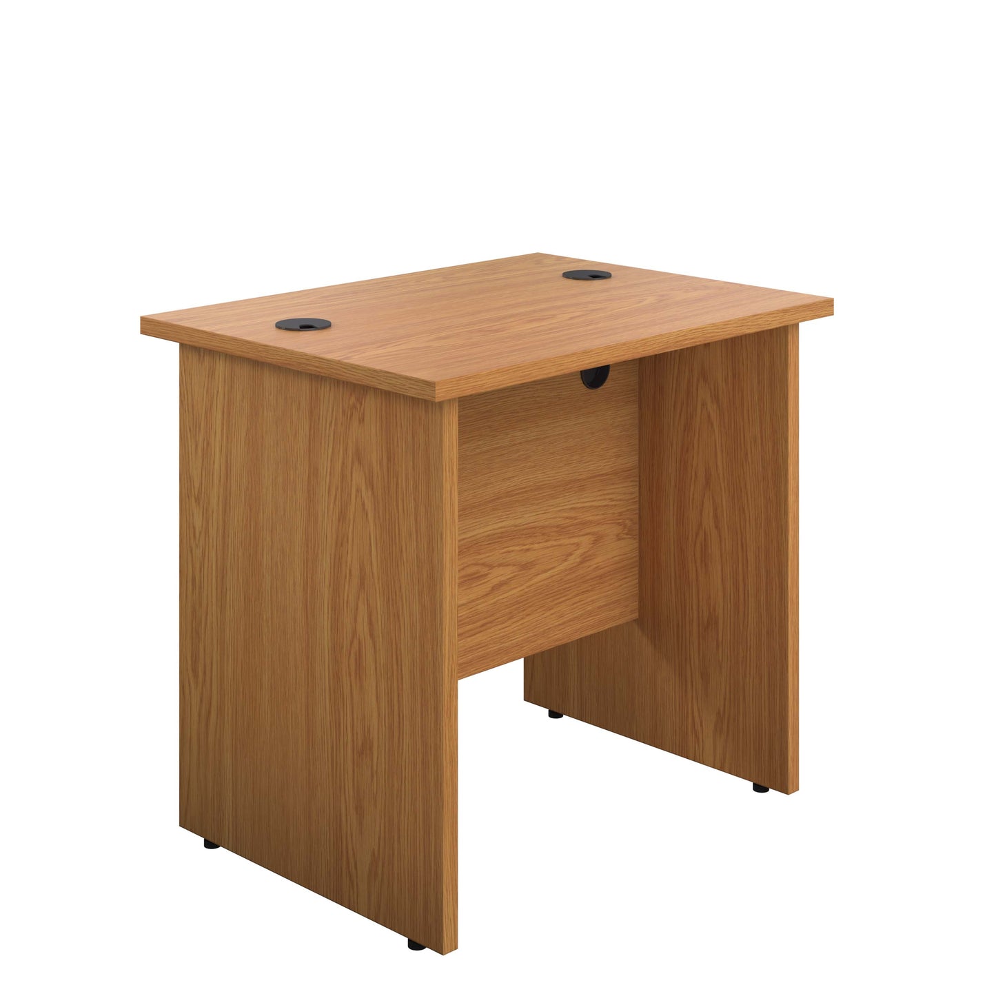 Aztec|Panel|Rectangular Desk|800x600|Nova Oak