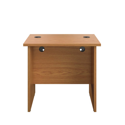 Panel Rectangular Desk: 600mm Deep