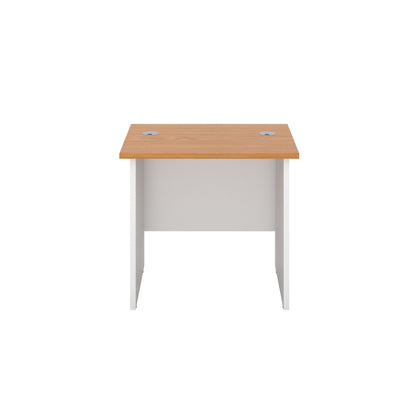 Panel Rectangular Desk: 600mm Deep