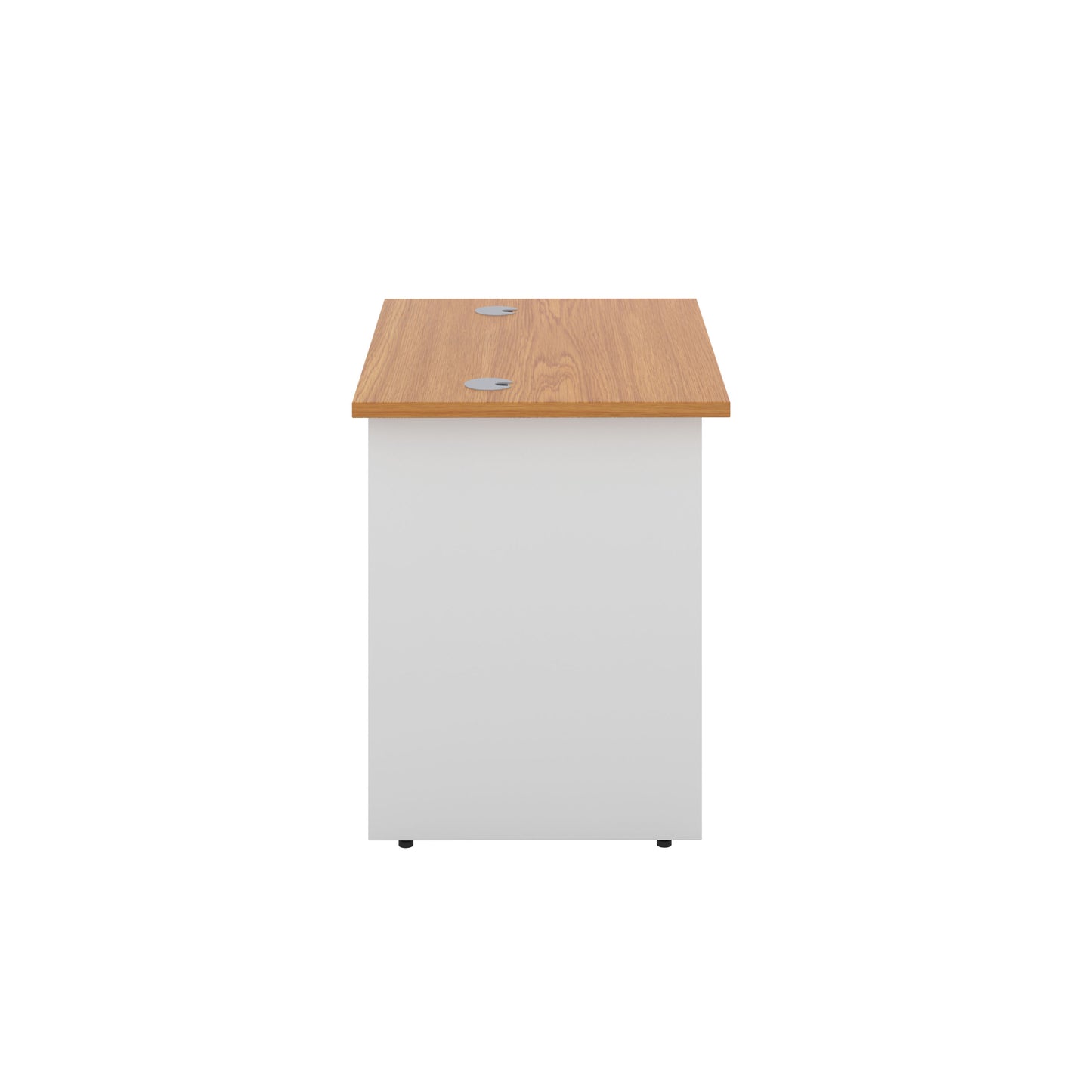 Panel Rectangular Desk: 600mm Deep