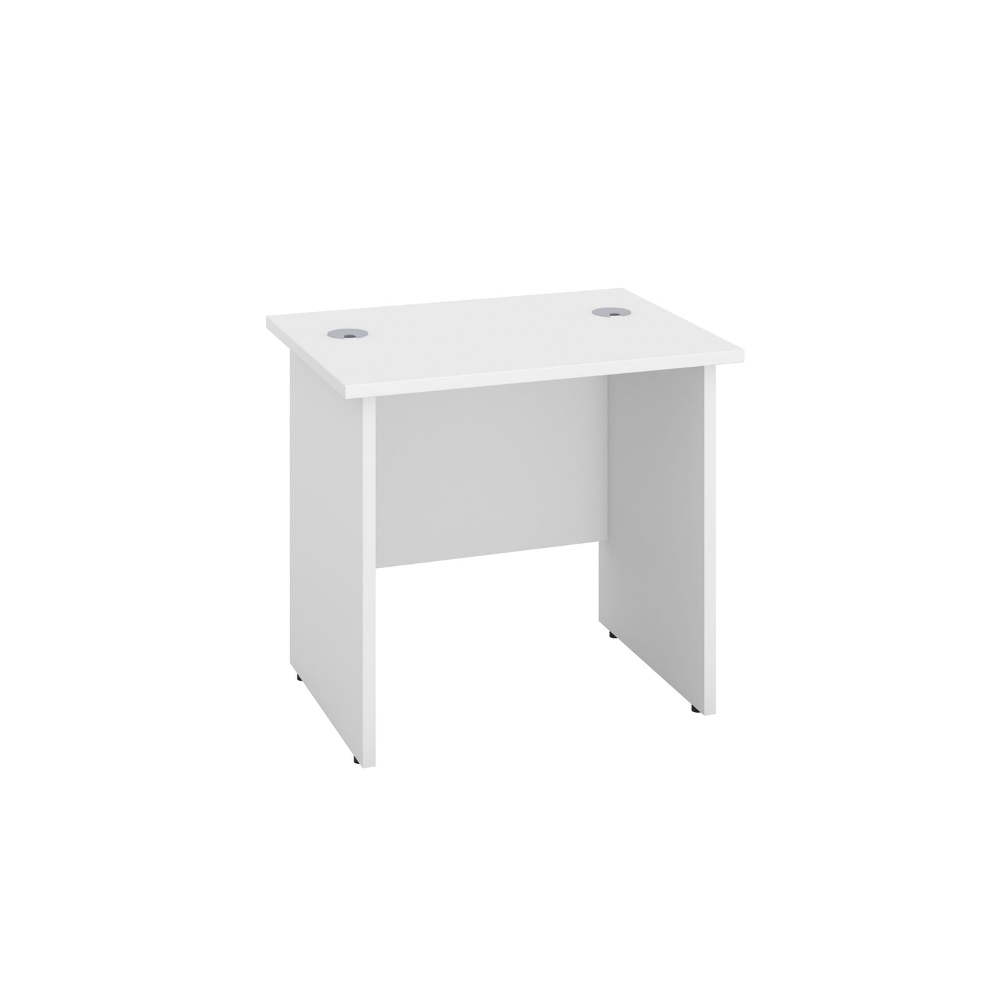 Aztec|Panel|Rectangular Desk|800x600|White-White