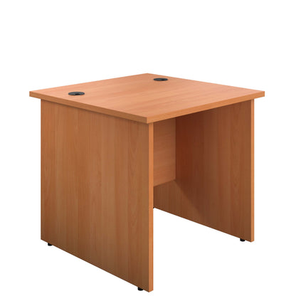 Aztec|Panel|Rectangular Desk|800x800|Beech
