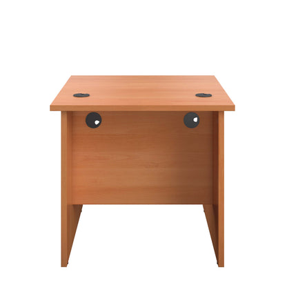 Panel Rectangular Desk: 800mm Deep
