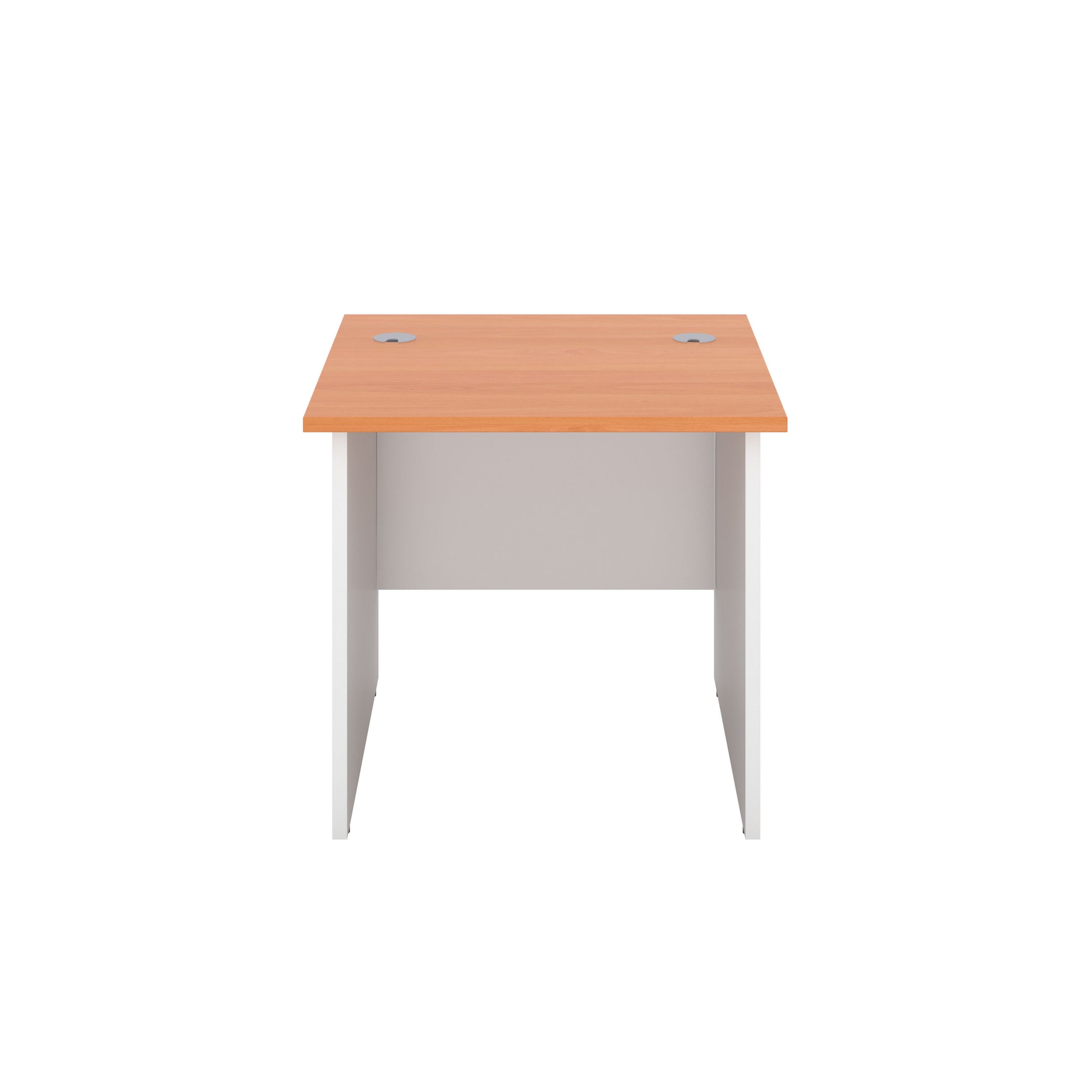 Panel Rectangular Desk: 800mm Deep