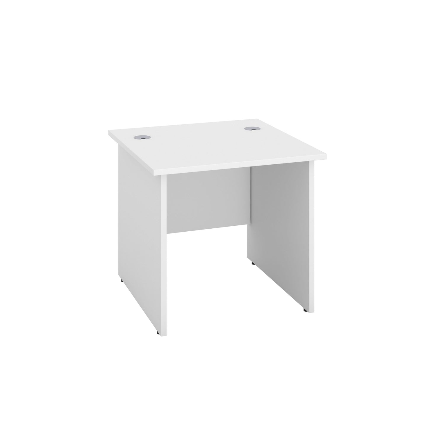 Aztec|Panel|Rectangular Desk|800x800|White-White