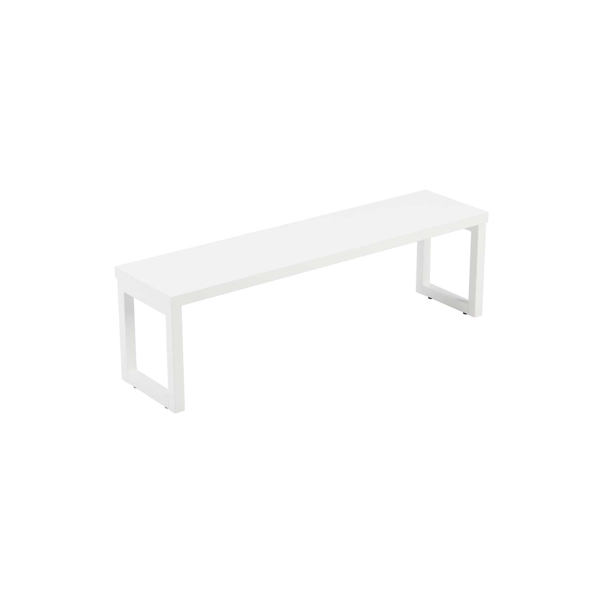 Picnic Bench|1800x350|White-White
