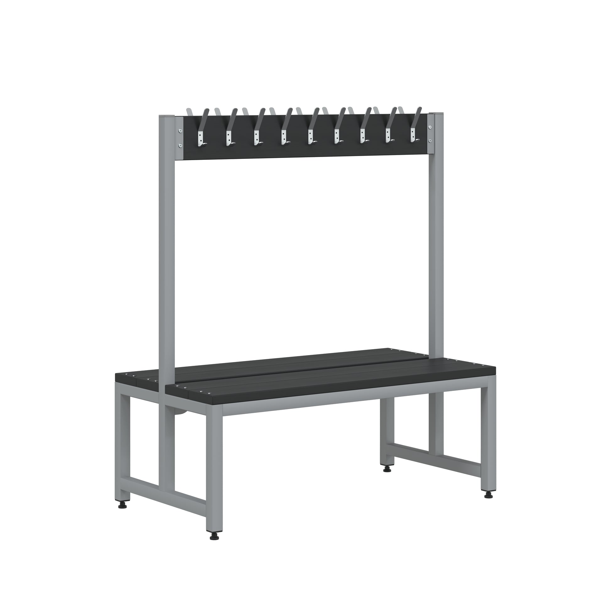 Cloakroom Bench|Double Sided|18 Hooks|Junior|1370x1200x600