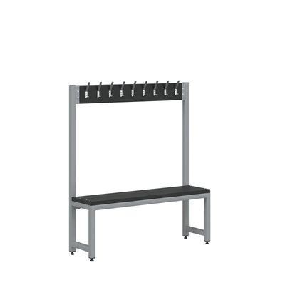 Cloakroom Bench|Single Side|9 Hooks|Junior|1370x1200x300