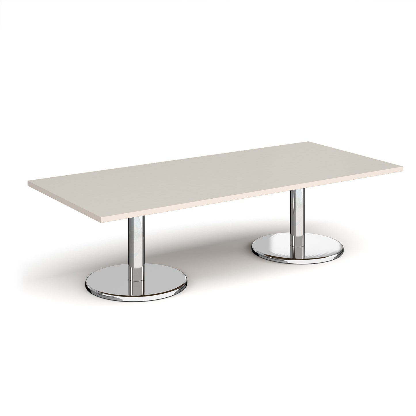 Pisa rectangular coffee table with round bases - PCR1800-LG