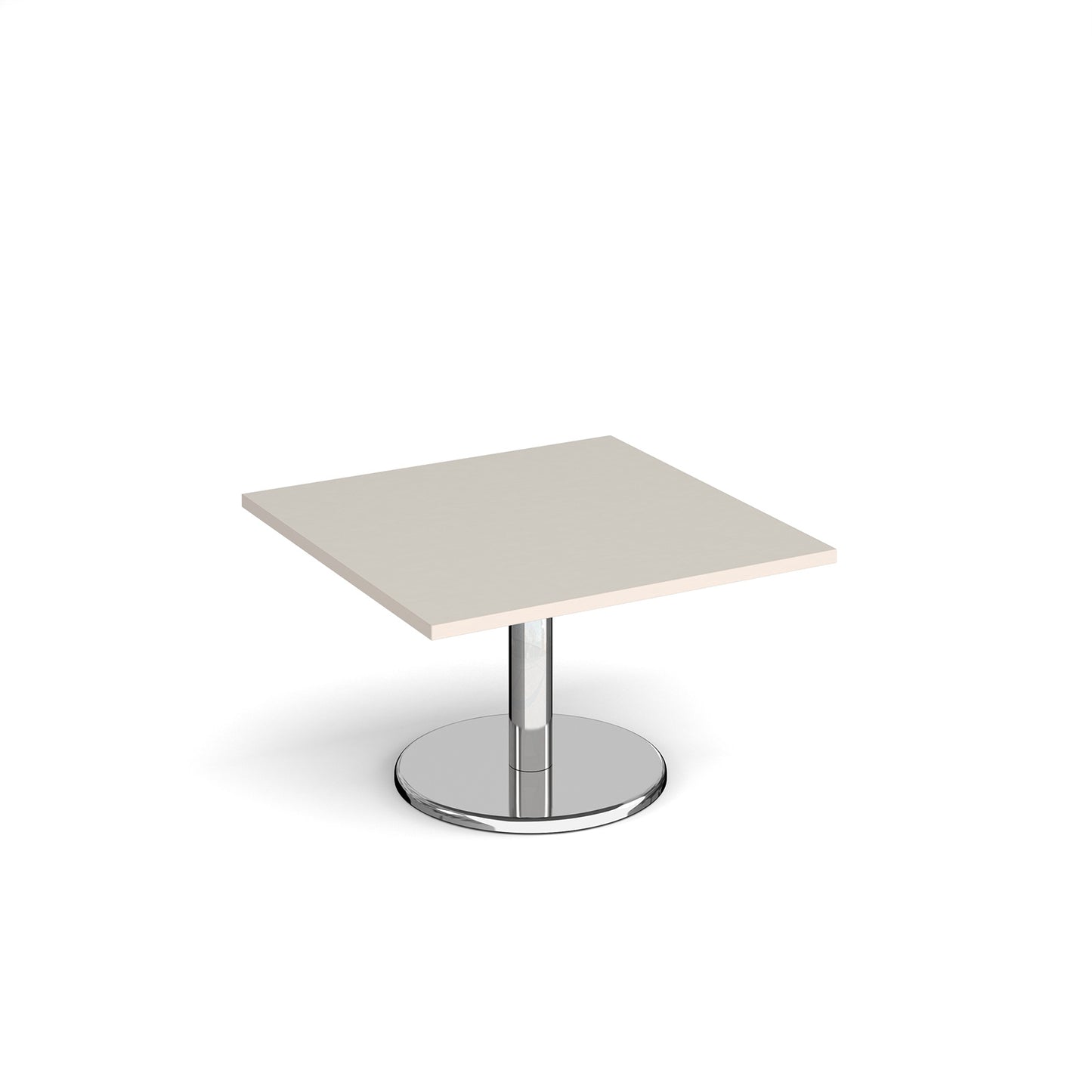 Pisa square coffee table with round base - PCS800-LG