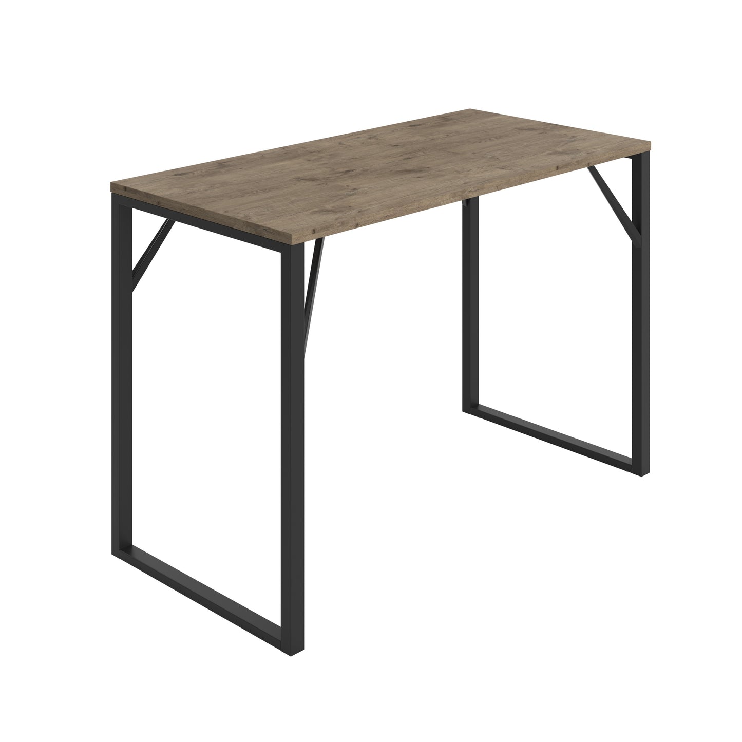 Picnic High Bench|1600x800|Grey Nebraska Oak-Black