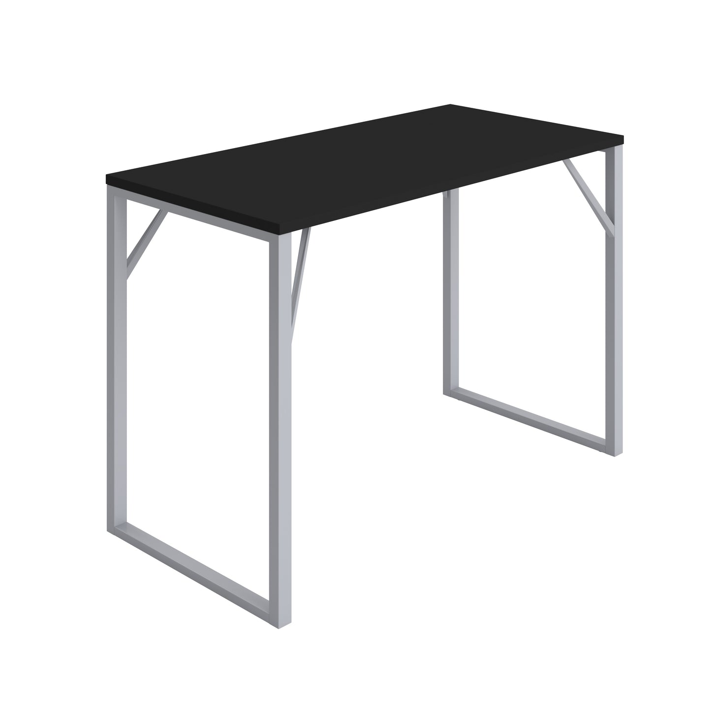 Picnic High Bench|1600x800|Black-Silver