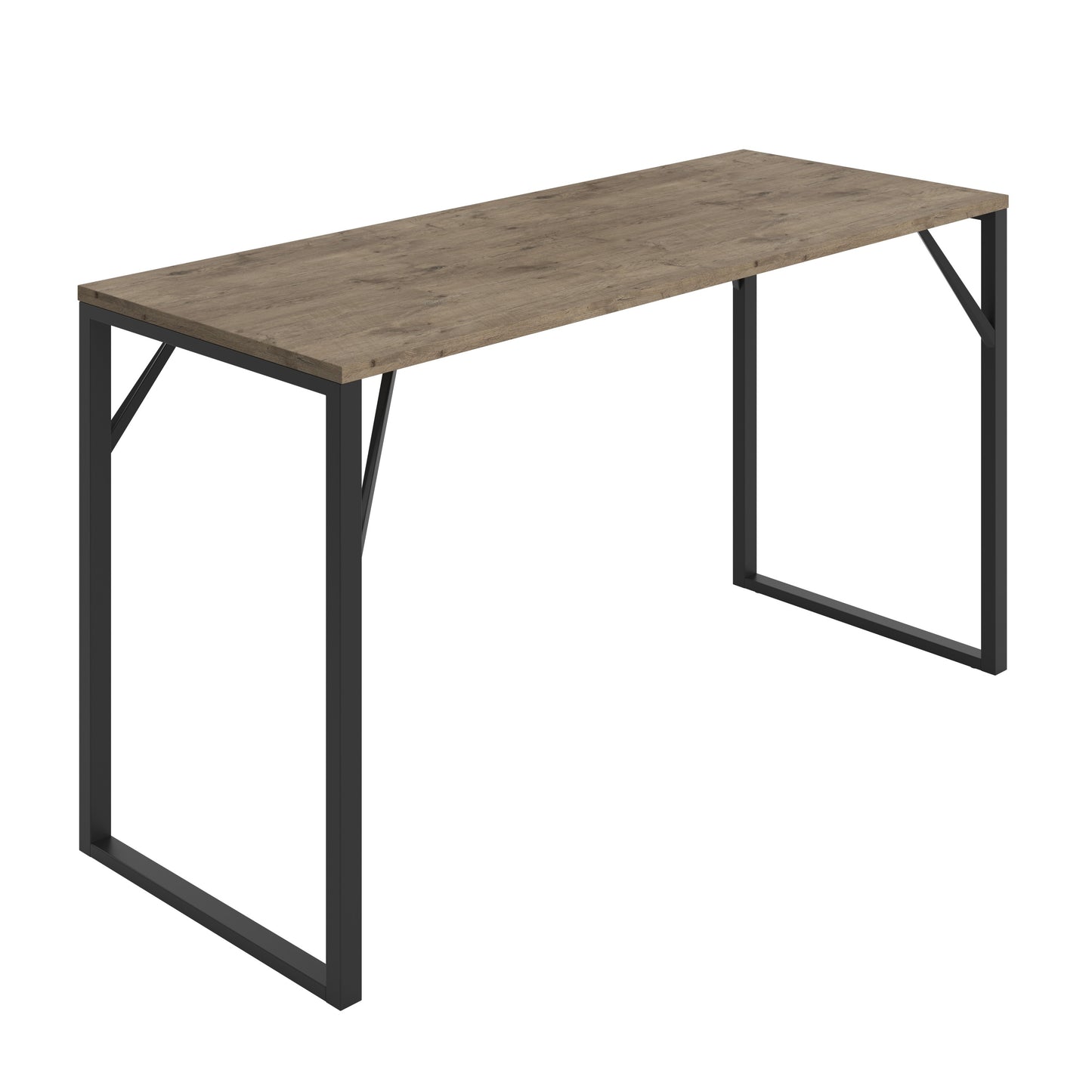 Picnic High Bench|2000x800|Grey Nebraska Oak-Black