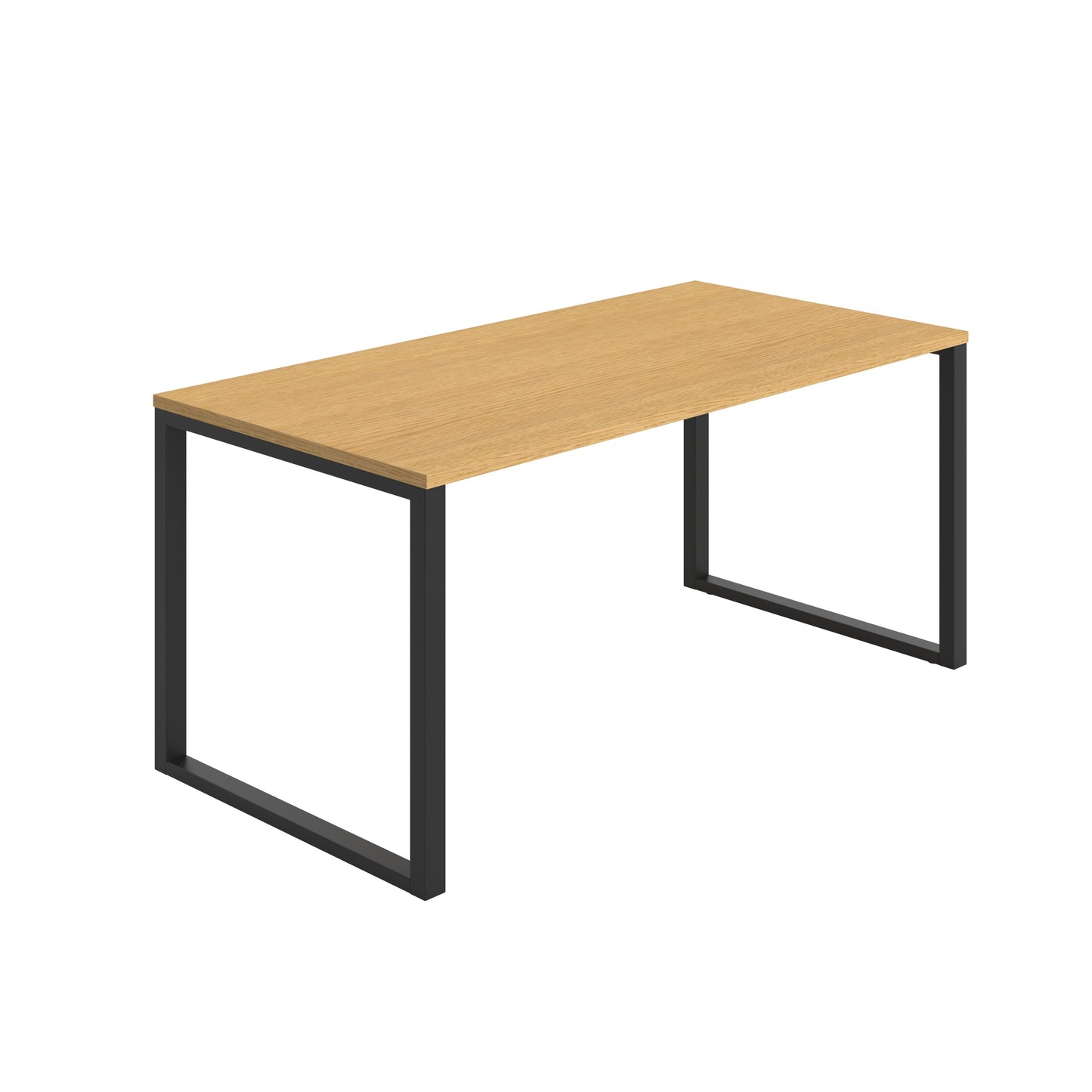 Picnic Low Bench|1600x800|Sorano Oak-Black