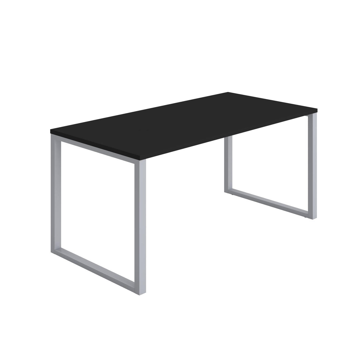 Picnic Low Bench|1600x800|Black-Silver