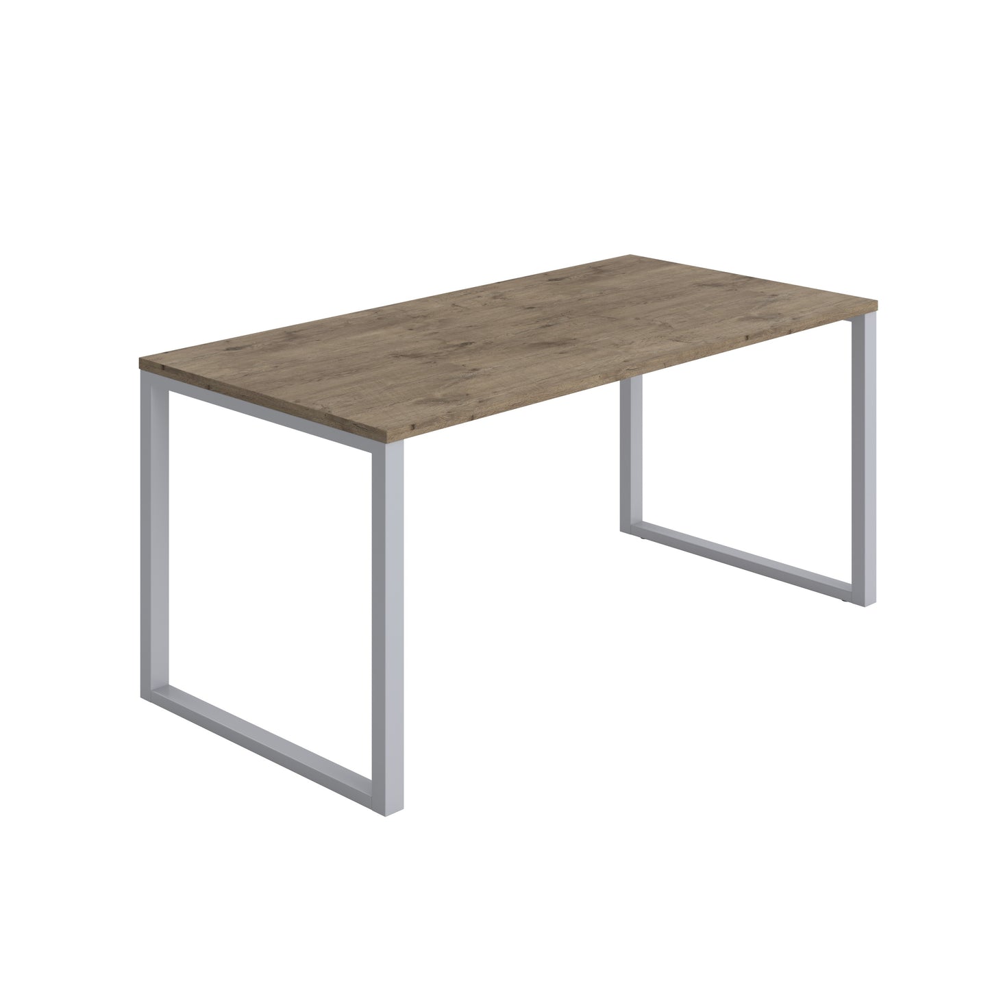 Picnic Low Bench|1600x800|Grey Nebraska Oak-Silver