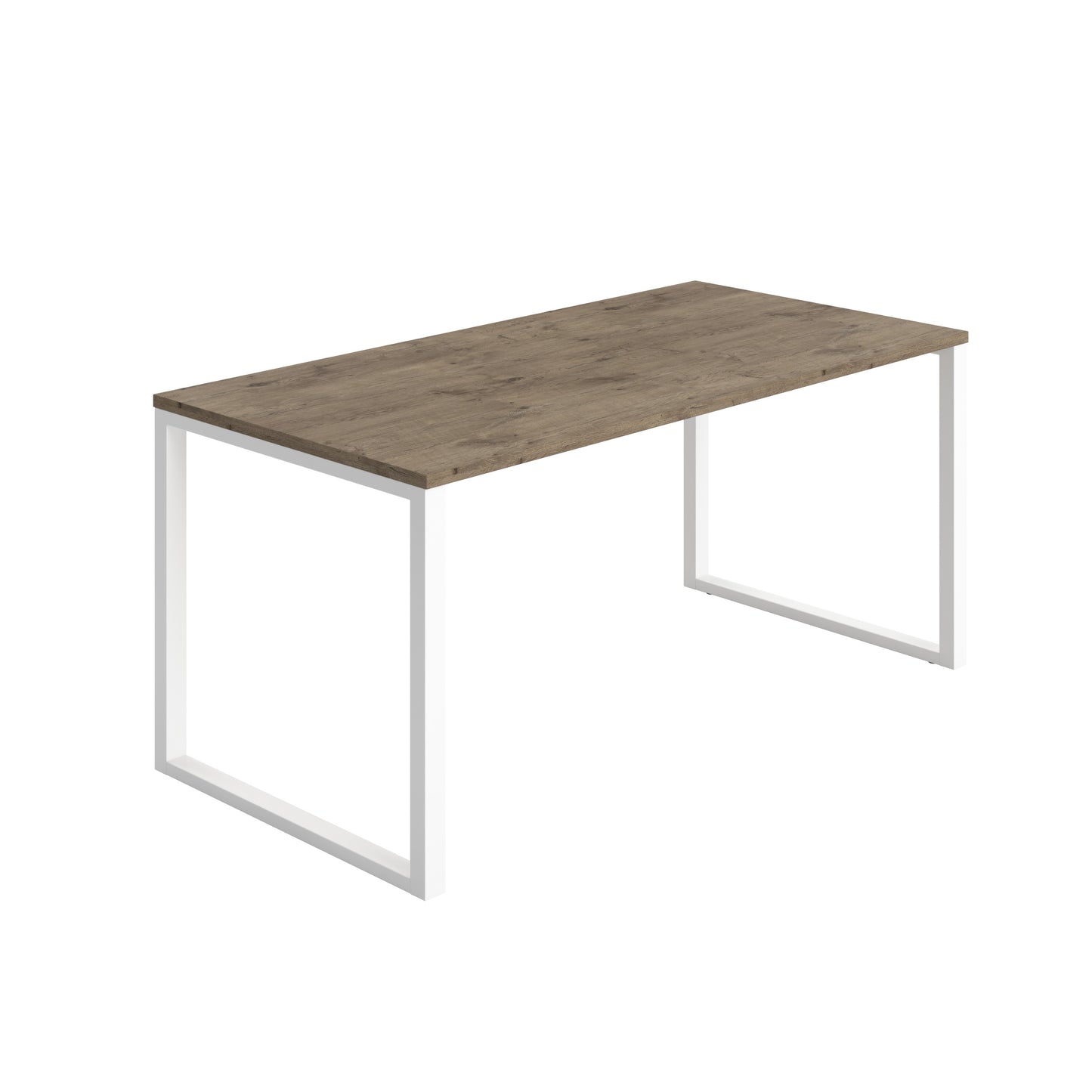 Picnic Low Bench|1600x800|Grey Nebraska Oak-White