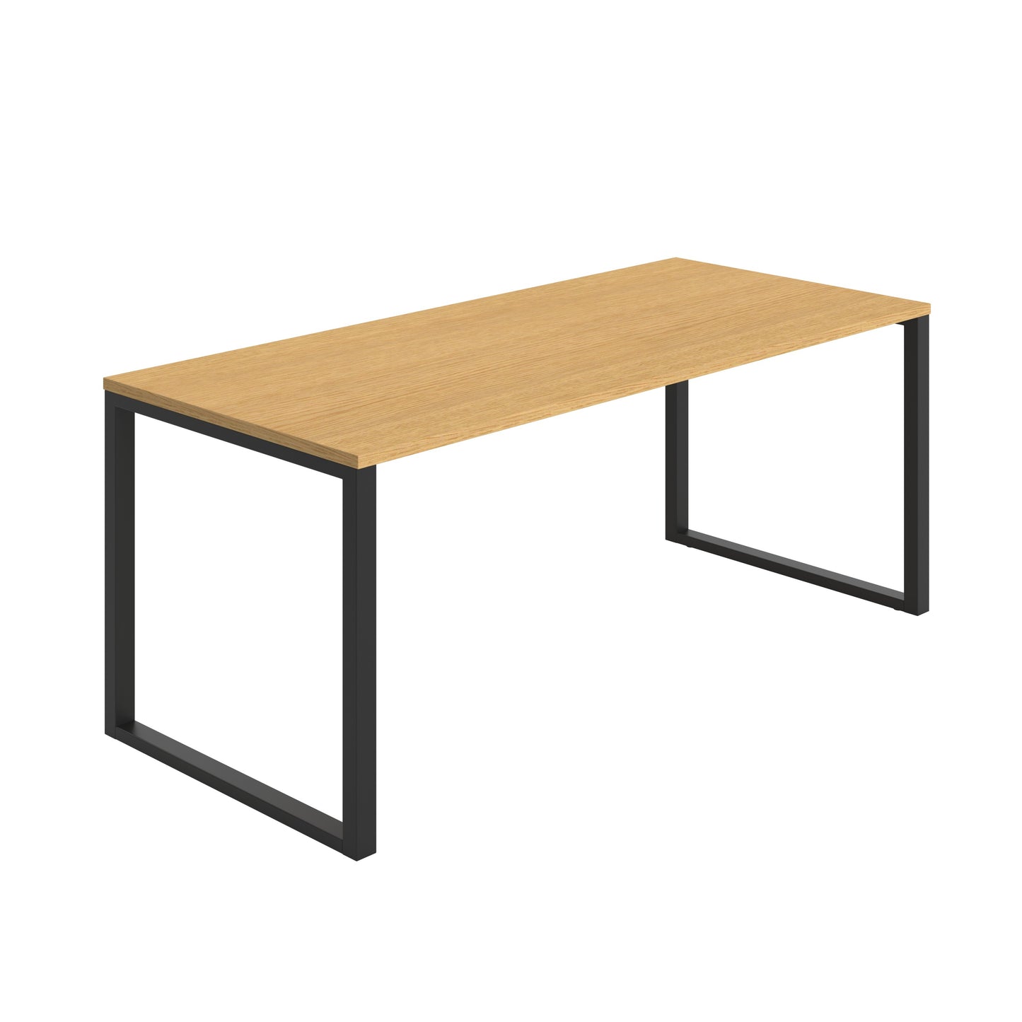 Picnic Low Bench|1800x800|Sorano Oak-Black