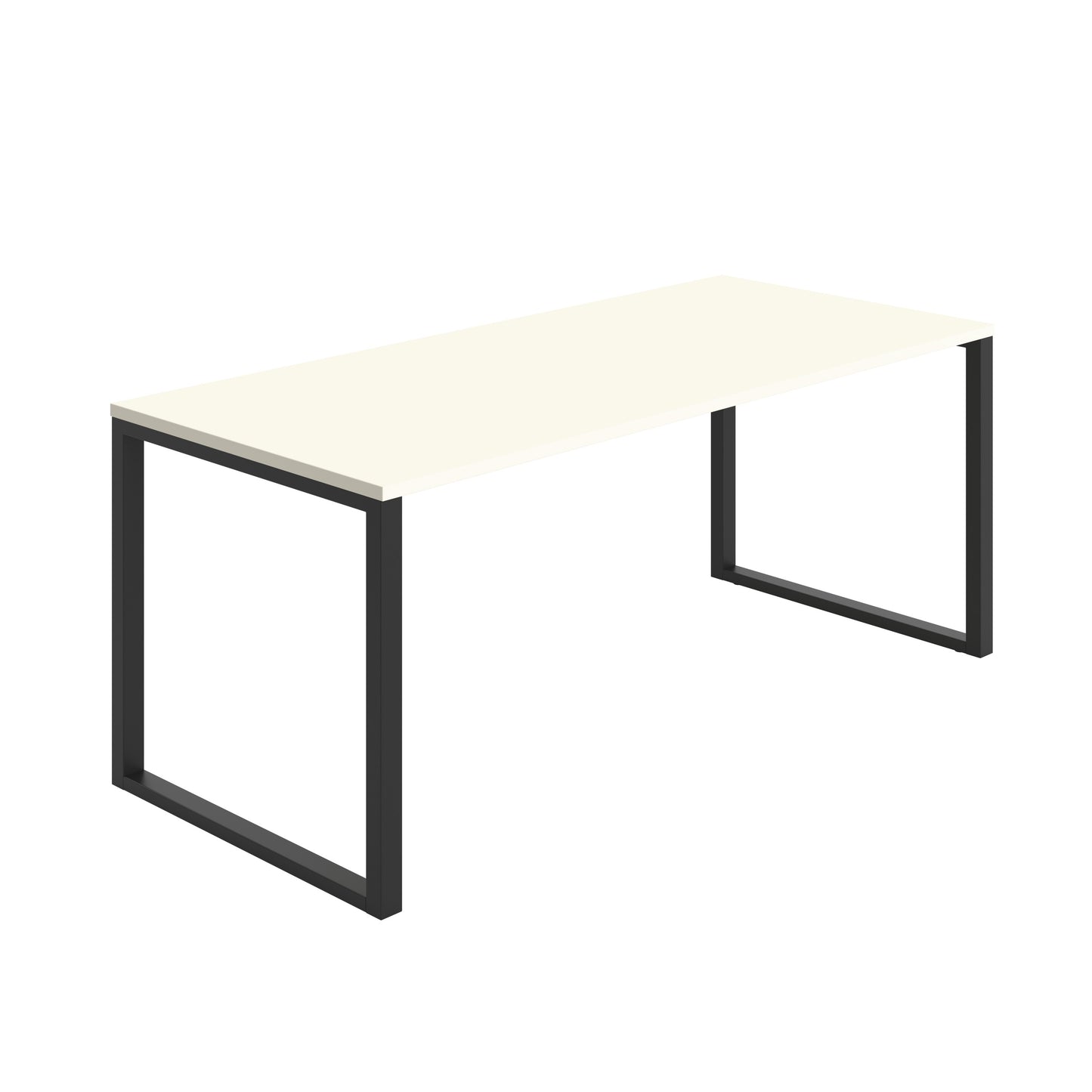 Picnic Low Bench|1800x800|White-Black