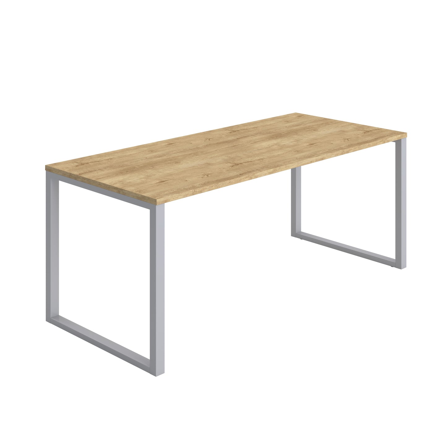 Picnic Low Bench|1800x800|Natural Nebraska Oak-Silver