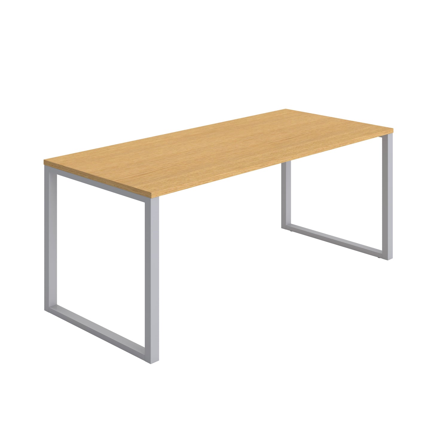 Picnic Low Bench|1800x800|Sorano Oak-Silver