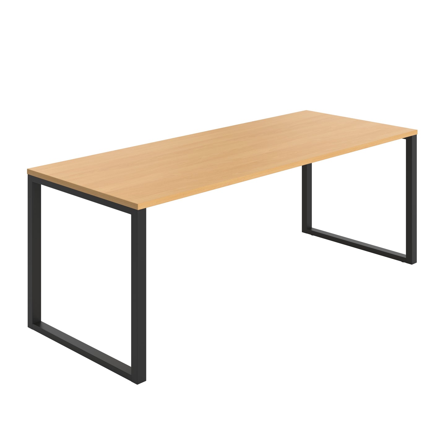 Picnic Low Bench|2000x800|Ellmau Beech-Black