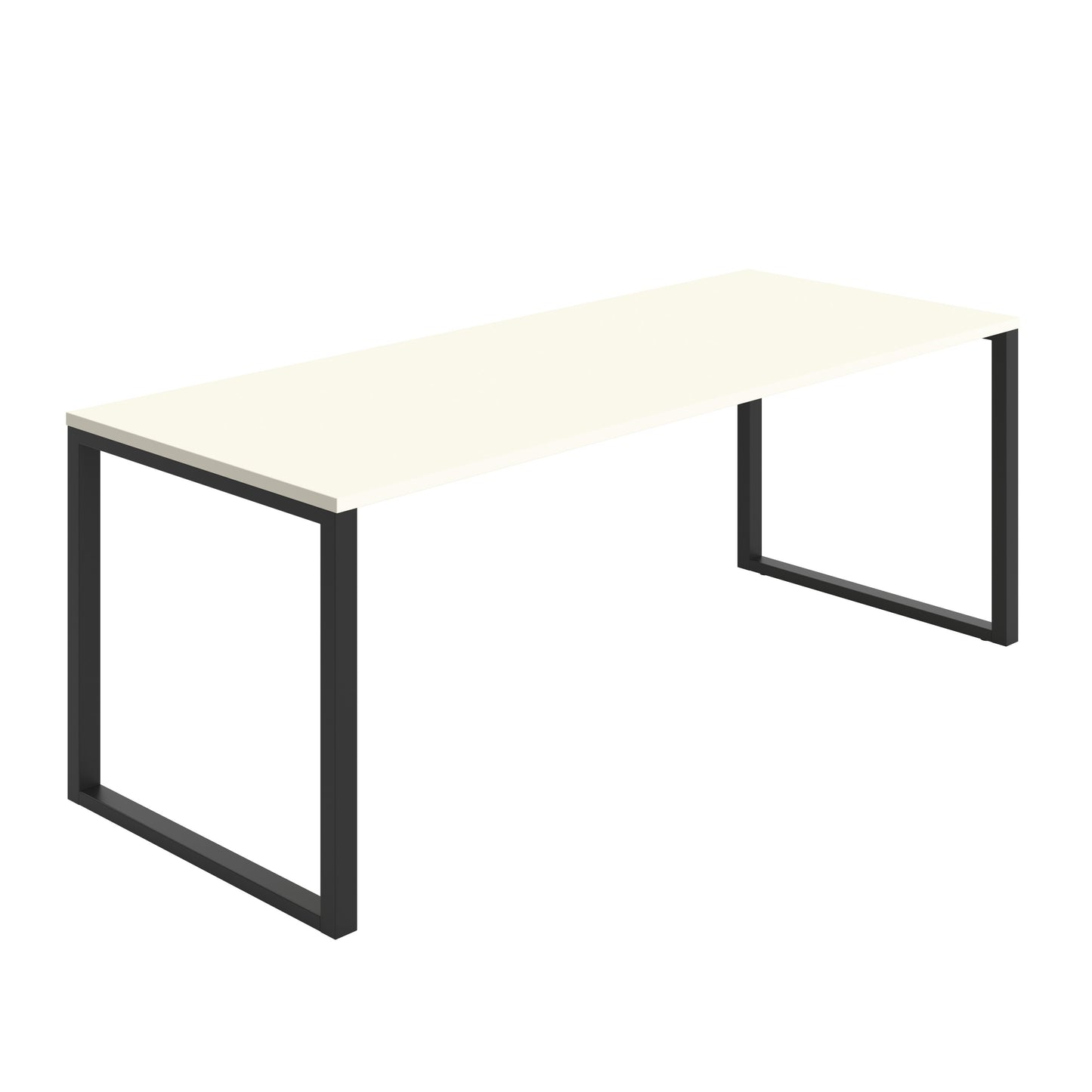 Picnic Low Bench|2000x800|White-Black