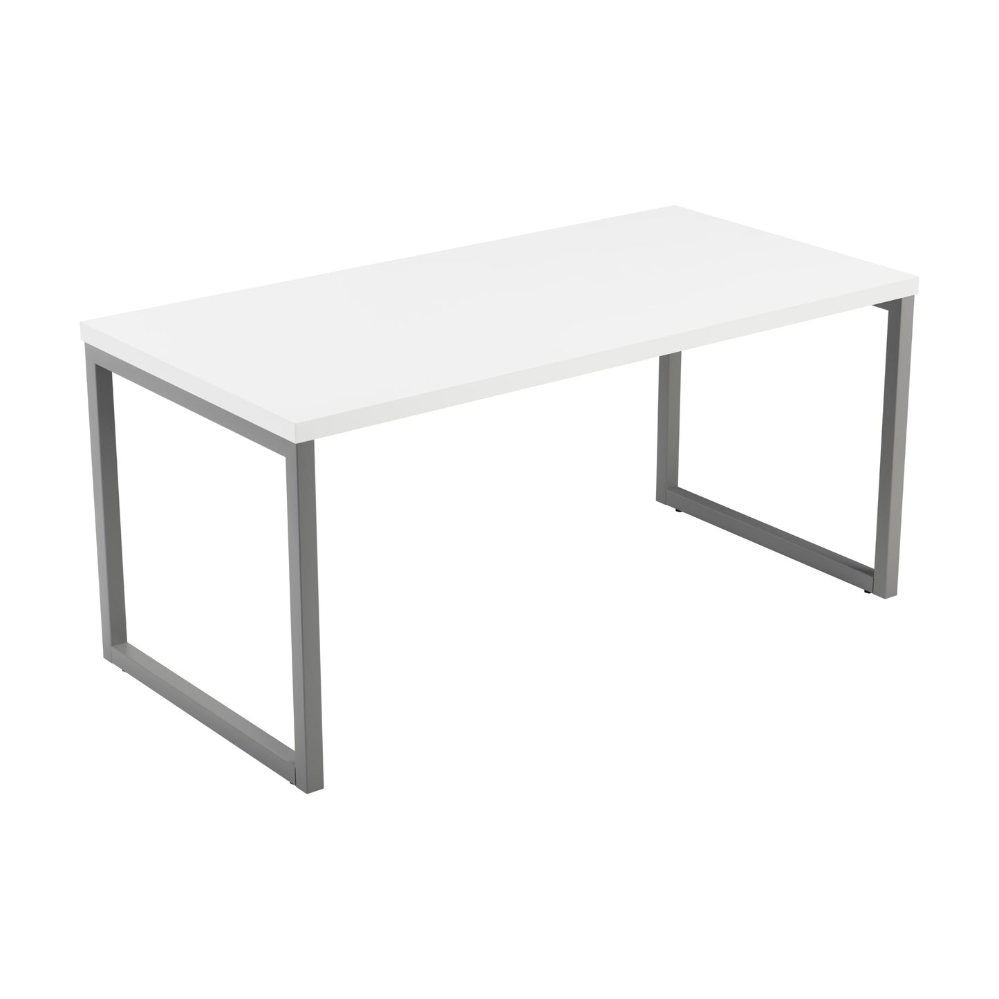 Picnic Low Bench|2000x800|White-Silver