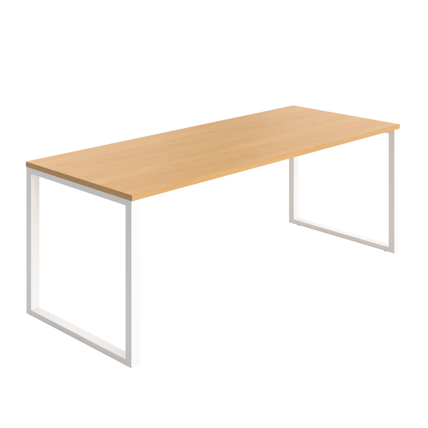 Picnic Low Bench|2000x800|Ellmau Beech-White