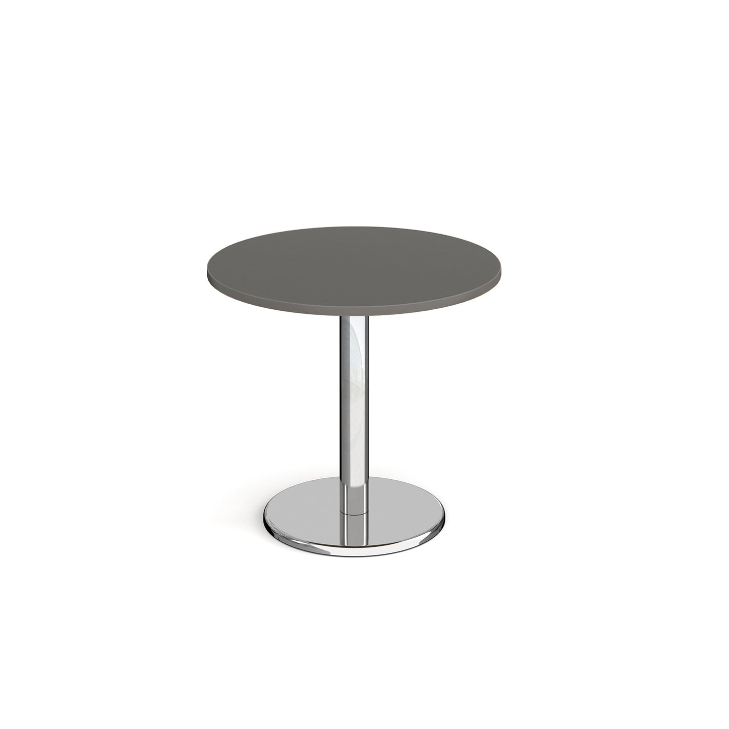 Pisa circular dining table with round base - PDC800-OG