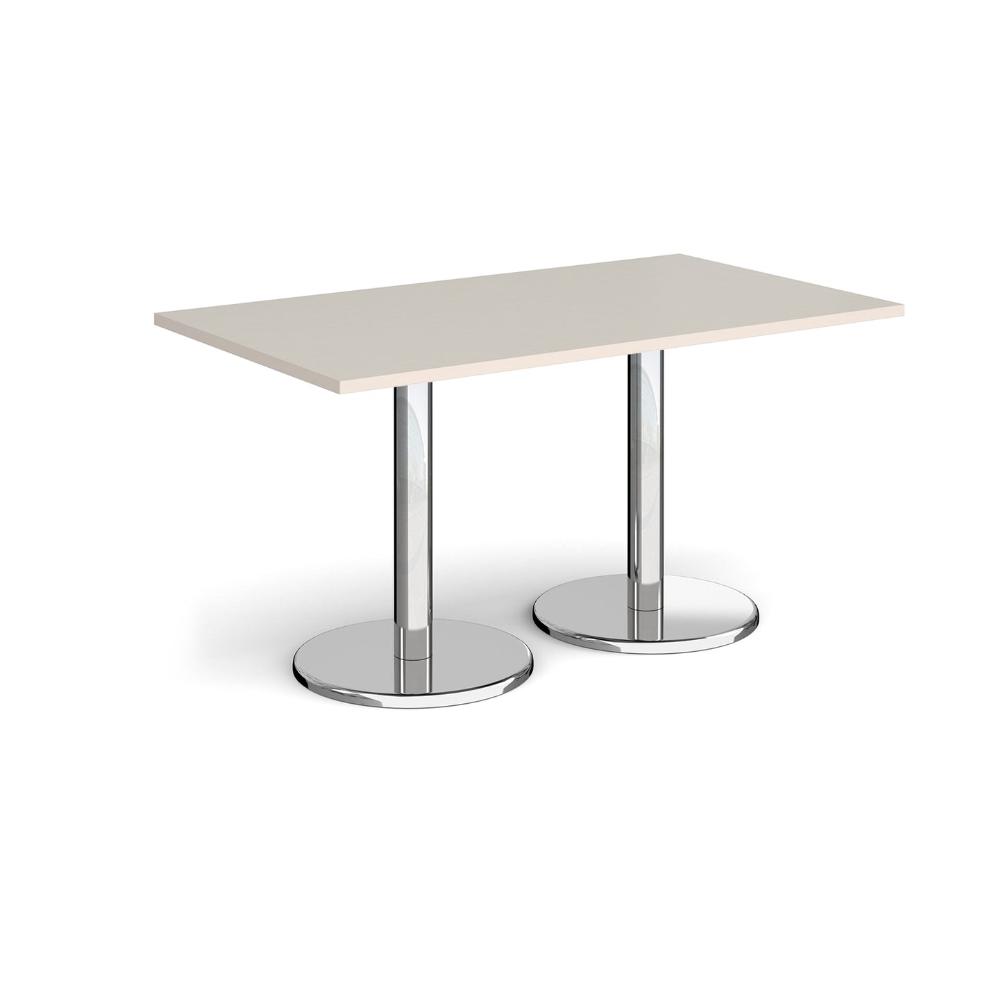 Pisa rectangular dining table with round bases - PDR1400-LG
