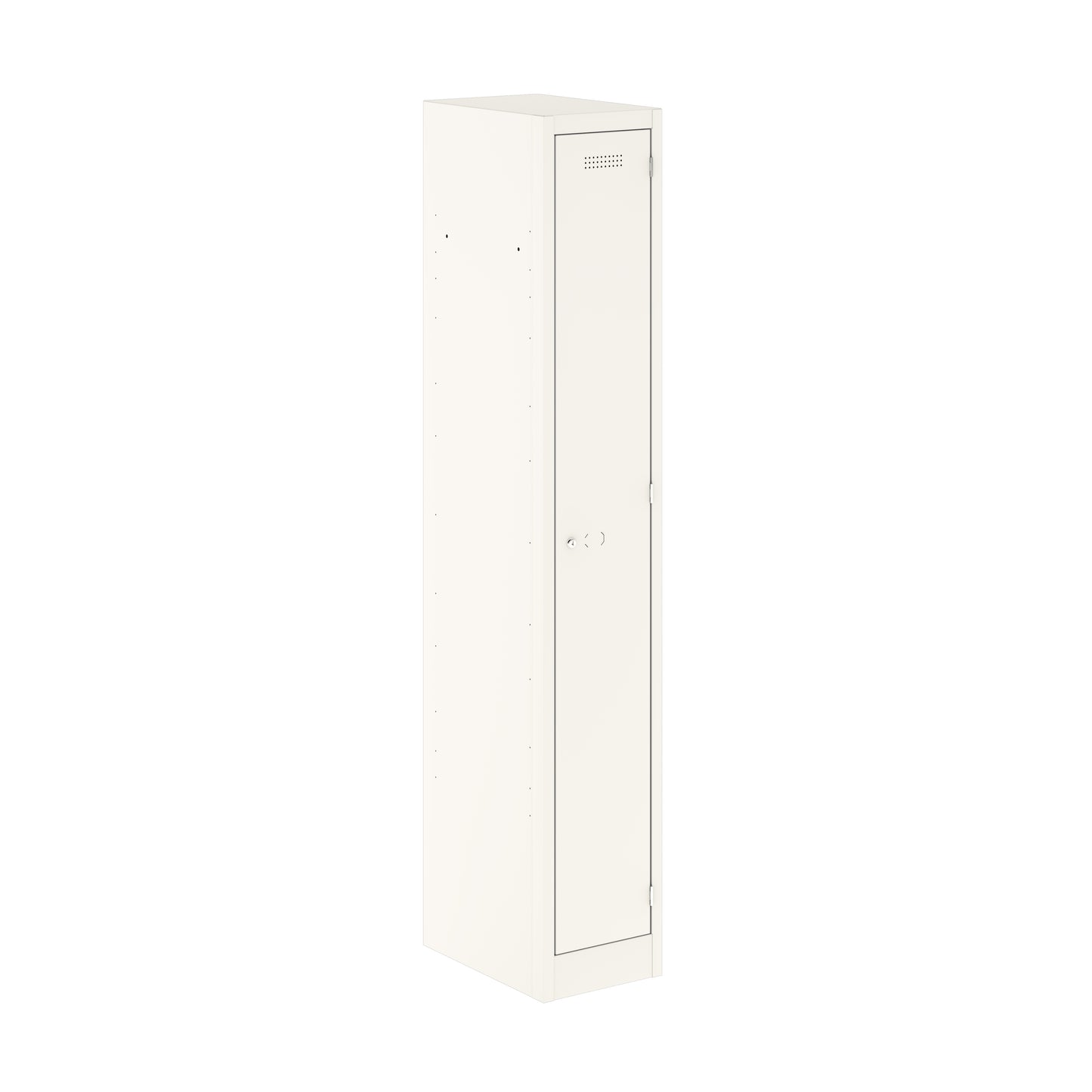 Primary Locker|1 Door|2000x300x450|Traffic White