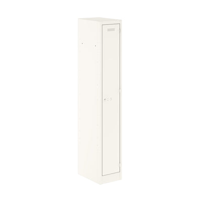 Primary Locker|1 Door|2000x300x450|Traffic White