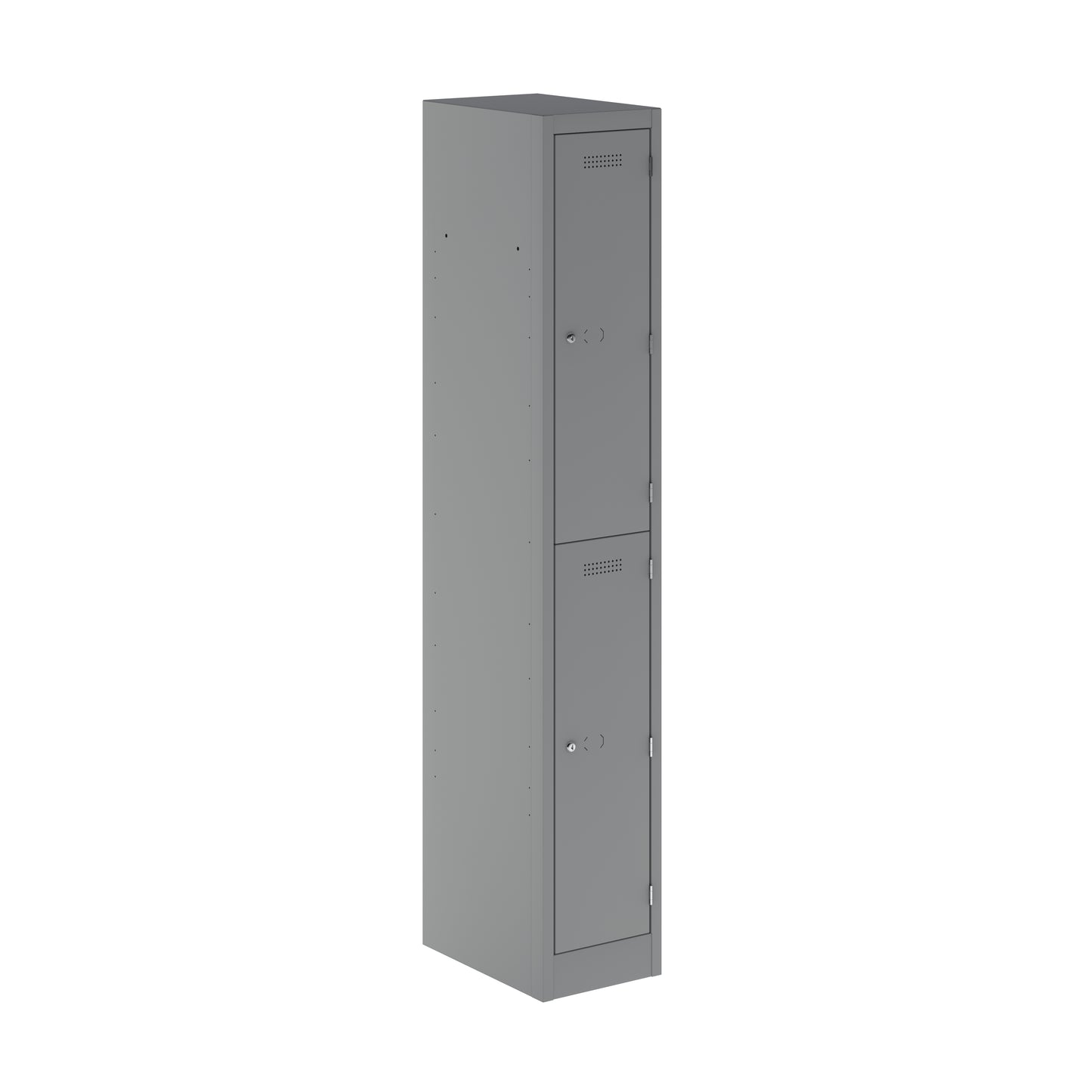 Primary Locker|2 Door|2000x300x450|Silver