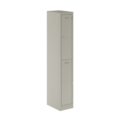 Primary Locker|2 Door|2000x300x450|Goose Grey