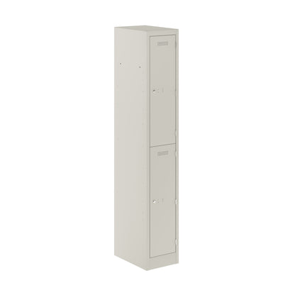 Primary Locker|2 Door|2000x300x450|Light Grey